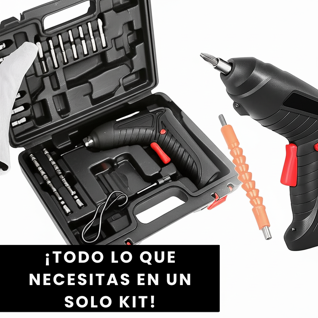 Desarmador Inalámbrico con Mango Rotatorio - ¡La Herramienta más versátil en su versión más moderna!