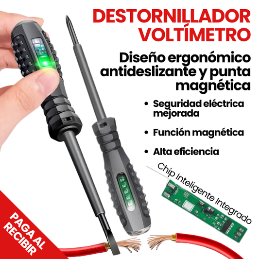 Desarmador Detector Electricidad Magneti