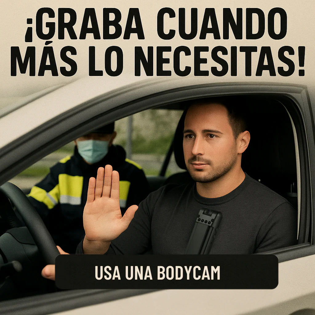 MINI CÁMARA CORPORAL PORTÁTIL (BODYCAM)