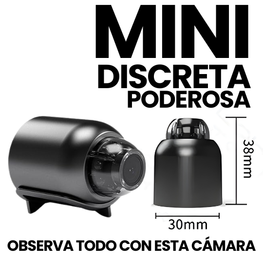 Mini Cámara Espía HD, WiFi, Inalámbrica - ¡Nuevo Modelo Mejorado!
