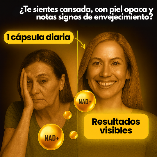 Suplemento NAD+Resveratrol 100 Capsulas