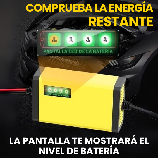 Cargador De Baterías Automotriz Intelige