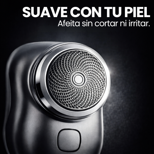 Rasuradora Eléctrica Portátil de Bolsillo para Hombre - Afeitado Rápido