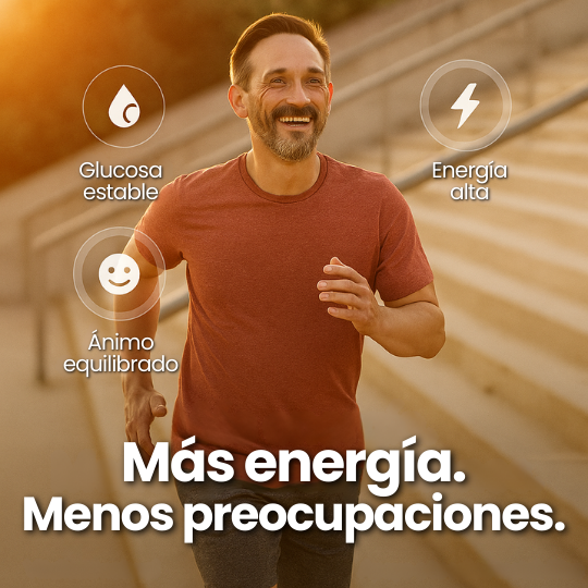 Suplemento para Control y Balance de Azúcar en sangre con 20 Ingredientes Activos - Fórmula Avanzada