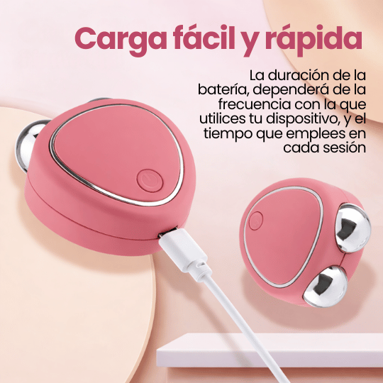 Masajeador Facial con Electro-estimulación y Micro-corriente Reafirma y Tonifica la piel - ¡Luce una Piel más Joven!