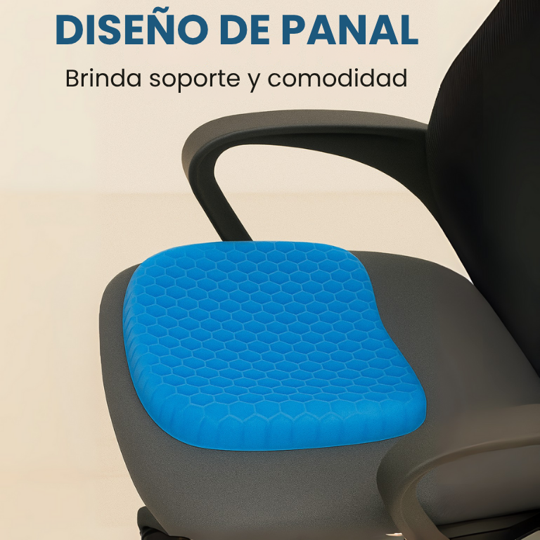 Cojín de Gel Ultra Suave - Previene Hemorroides y Mejora circulación
