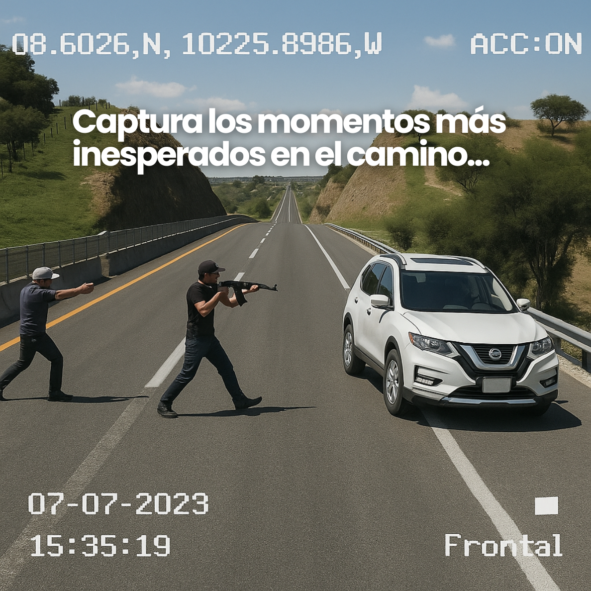 Espejo retrovisor con Cámara y Pantalla + Camara trasera