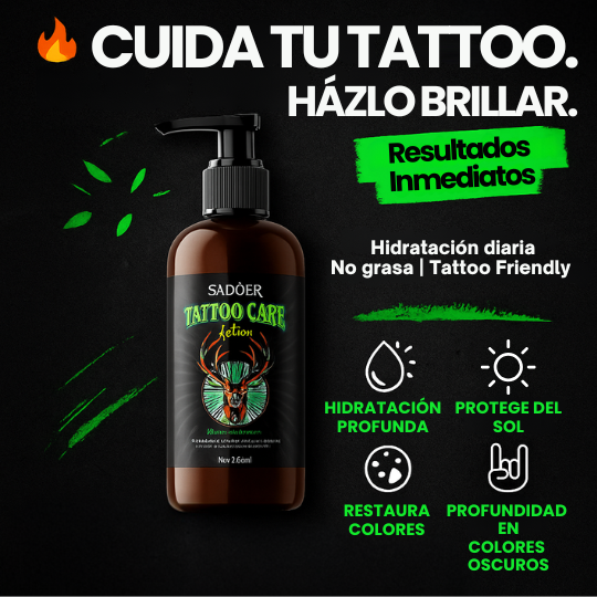 Crema Restauradora de Tatuajes - Da Vida a Colores y Profundiza los Negros