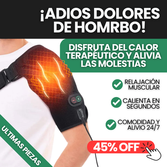 Hombrera Térmica - Compresión Terapéutica con Calefacción