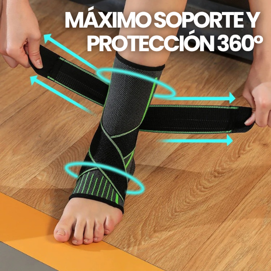 Tobillera de Compresión Terapéutica - Alivio, soporte y protección para tus tobillos y tendones