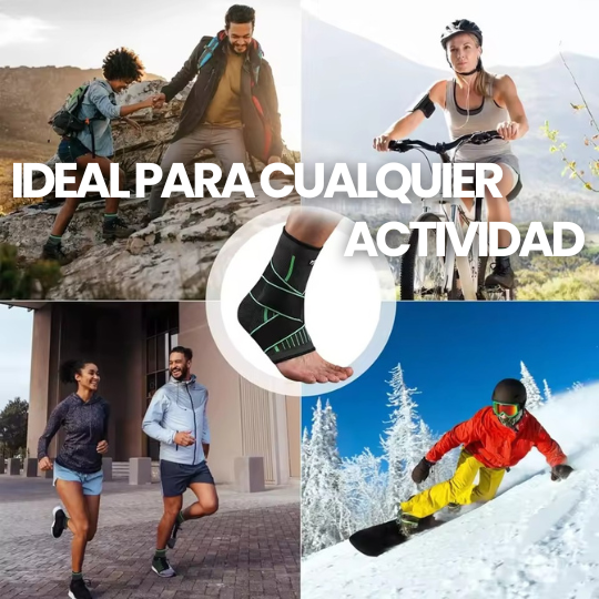 Tobillera de Compresión Terapéutica - Alivio, soporte y protección para tus tobillos y tendones