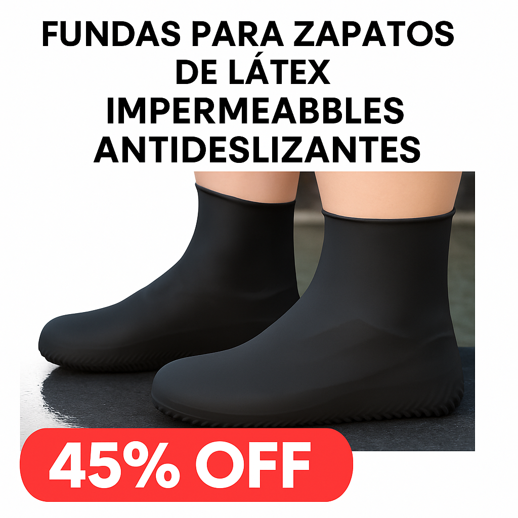 Fundas Impermeables para Calzado - Unitalla y Unisex (Colores al azar)