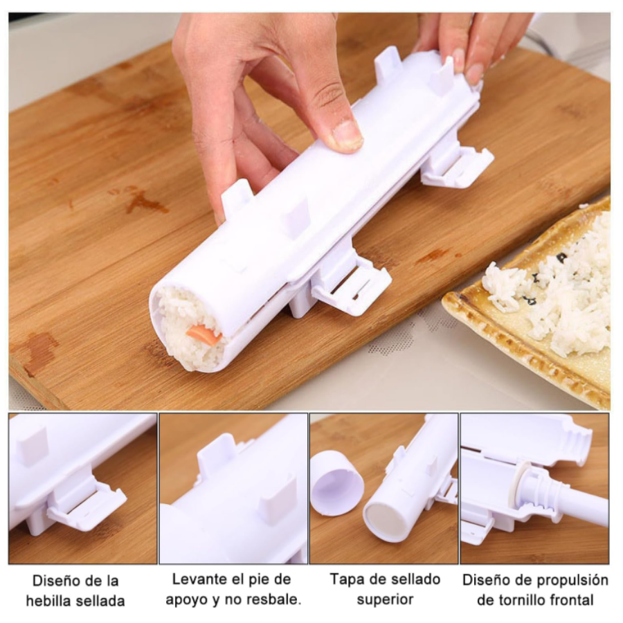 Máquina para hacer Sushi en casa - Sushi Roller Pro Bazooka®