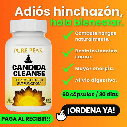 Suplemento Candida Cleanse 60 Capsulas