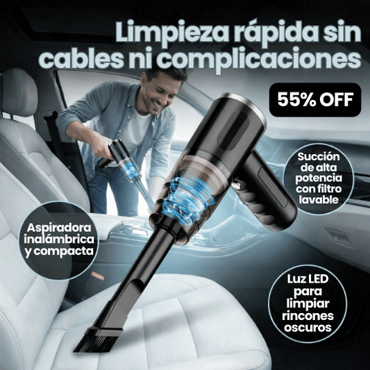 Mini Aspiradora de Mano Inalámbrica Portátil - Limpieza rápida