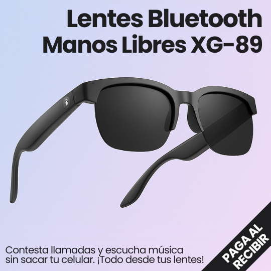 Lentes Inteligentes Bluetooth con Bocinas y Micrófono Integrado
