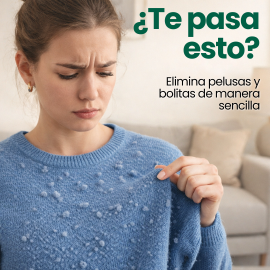 Removedor de Pelusas Eléctrico para Ropa – ¡Deja tus Prendas Como Nuevas!