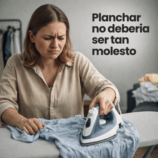 Plancha De Vapor Vertical de Calentamiento Rápido - Portátil y Práctica
