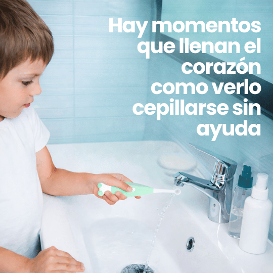 Cepillo Dental Eléctrico para Bebé con Cabezal Suave