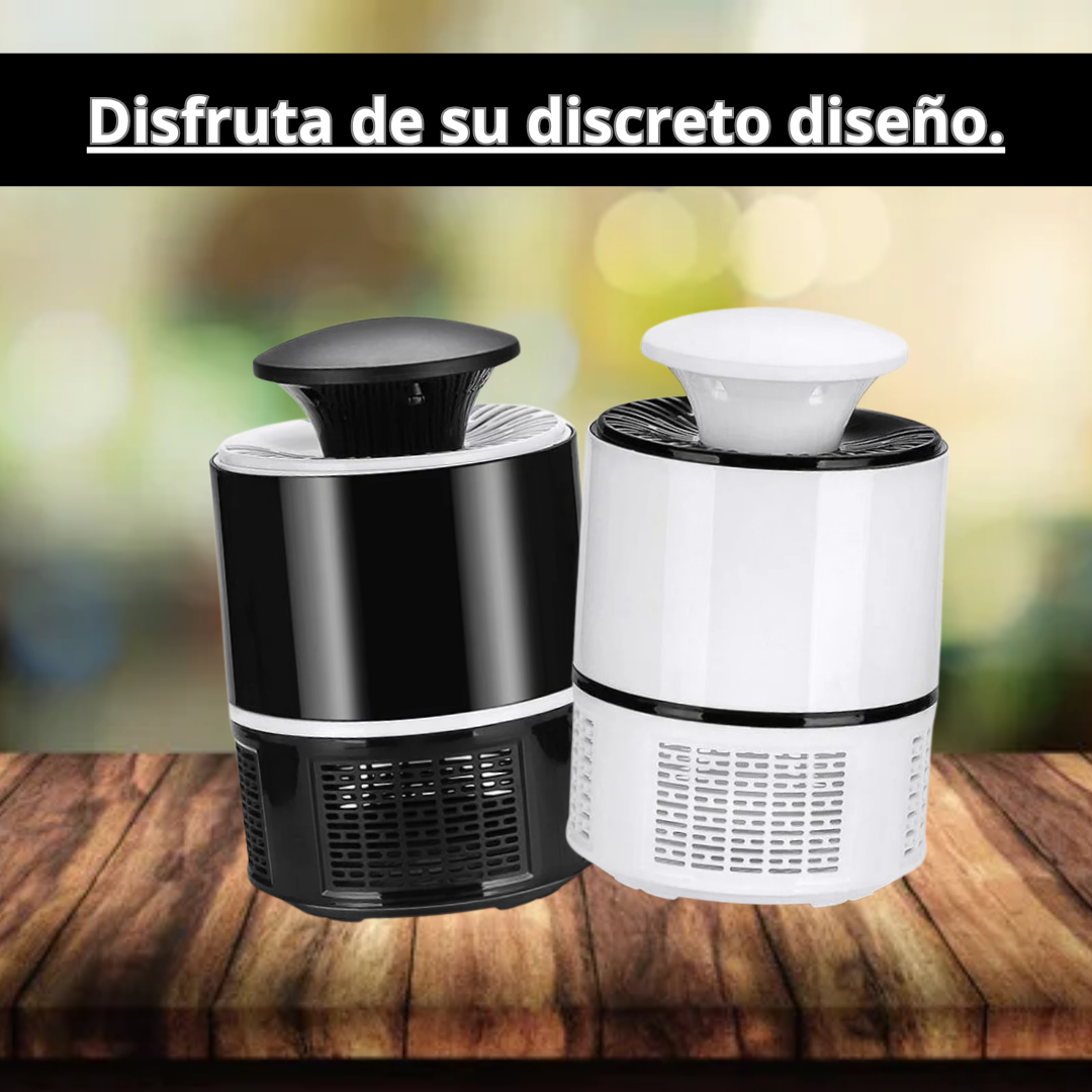 Lámpara Traga Mosquitos - Succiona moscos e insectos!