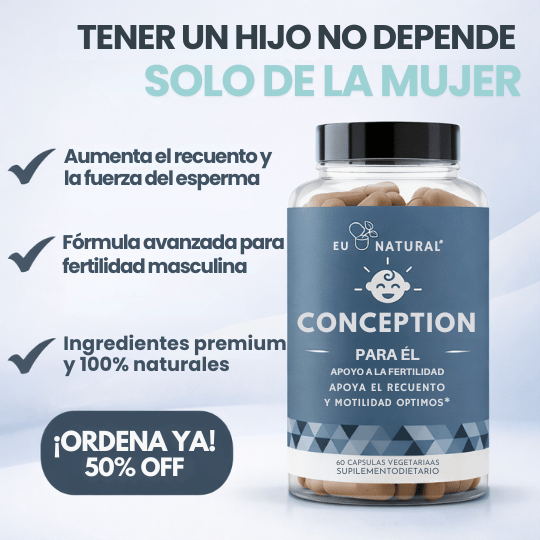 Suplemento de Fertilidad Masculina para Apoyar Conteo y Movimiento de Esperma