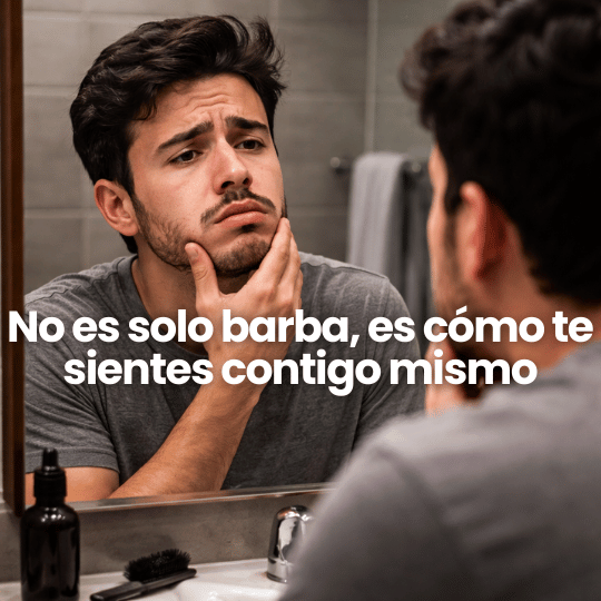 Suero Activador de Crecimiento para Barba y Bigote para Mayor Densidad, Crecimiento e Hidratación Profunda