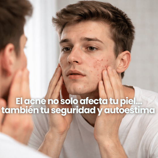 Sérum Facial Anti Acné y Puntos Negros para Piel Grasa - Sin Sensación Grasosa ¡Piel Sin Acné!