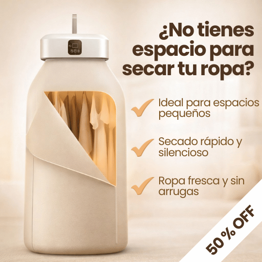 Secadora Portátil de Ropa y Zapatos de Secado Rápido - Plegable y Fácil de Usar