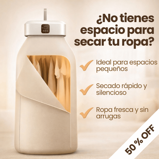 Secadora Portátil de Ropa y Zapatos de Secado Rápido - Plegable y Fácil de Usar