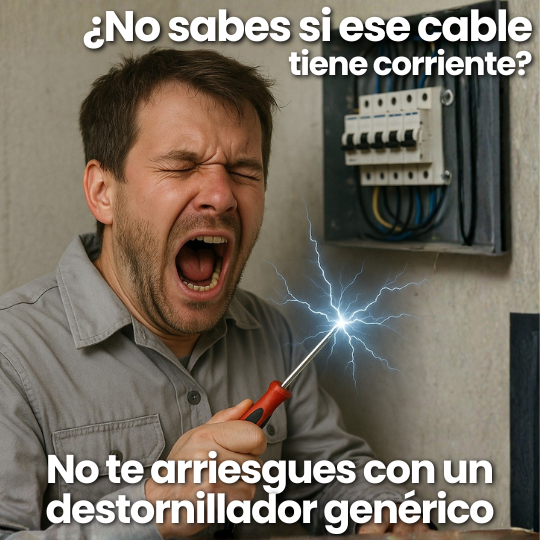 Desarmador Detector Electricidad Magneti