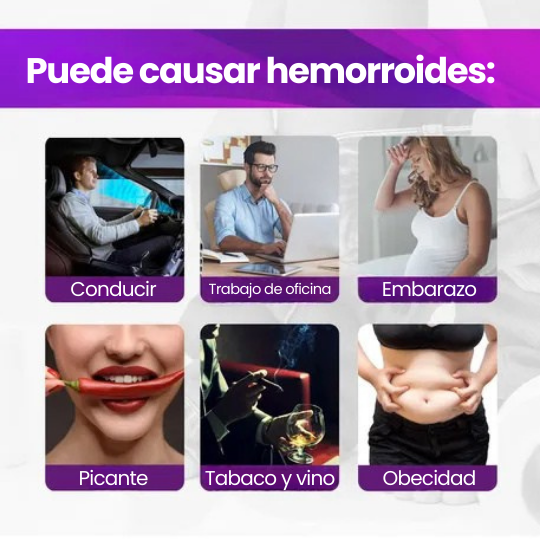 Spray Para Hemorroides Alivia Dolor