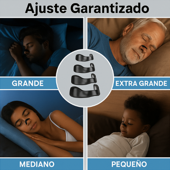 Tiras Nasales Magnéticas - Antironquidos + Optimizadoras de Respiración