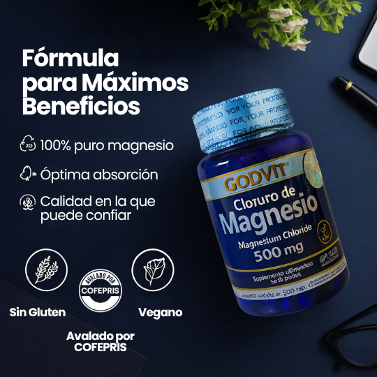 Suplemento Cloruro de Magnesio Cofepris
