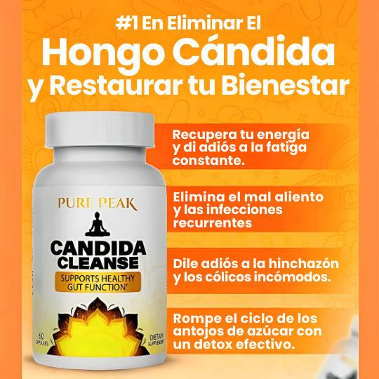 Suplemento Candida Cleanse 60 Capsulas