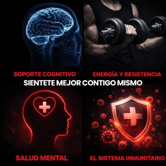 Suplemento Testosterone de Maca para Fuerza y Definición Muscular 60 cap