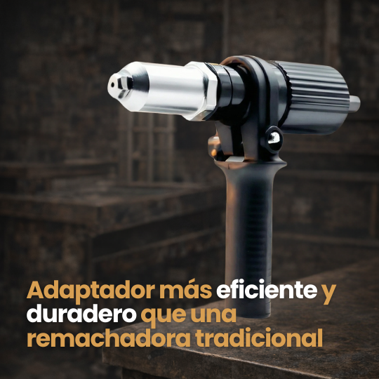 Cabezal Adaptador de Remachadora para Taladro Eléctrico