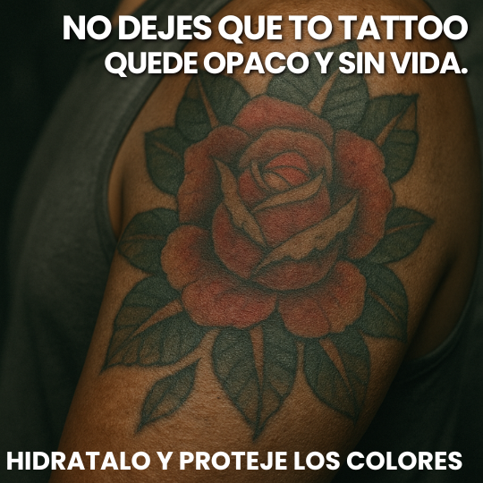 Crema Restauradora de Tatuajes - Da Vida a Colores y Profundiza los Negros