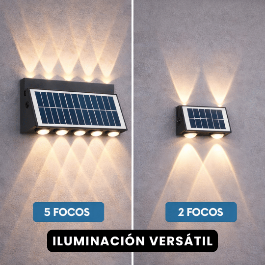Lampara de Luz Solar Recargable Portátil-¡Ideal para Emergencias, No Necesitas de Electricidad!
