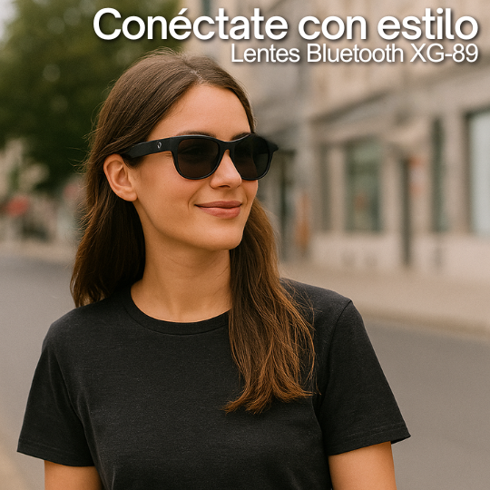 Lentes Inteligentes Bluetooth con Bocinas y Micrófono Integrado