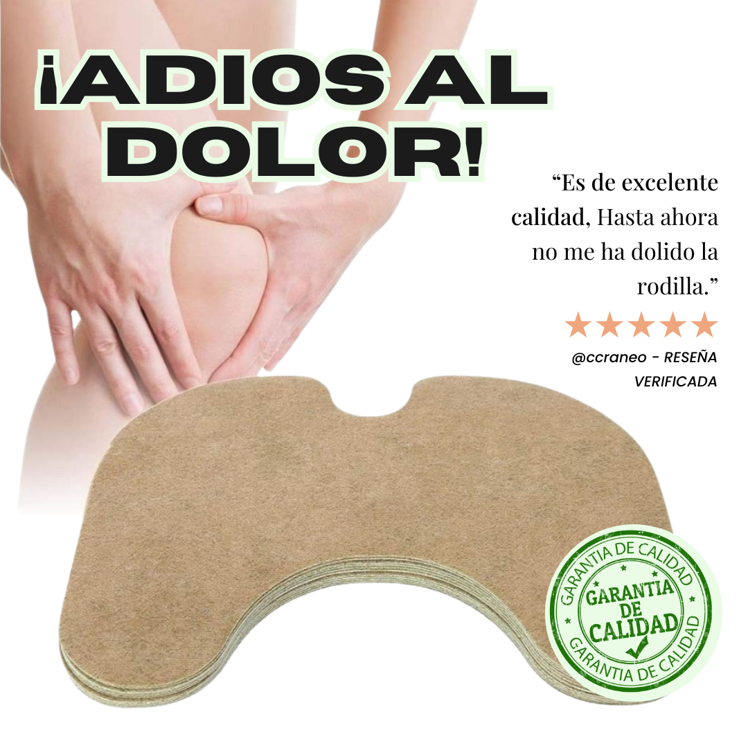 Parches térmicos de Alivio para Rodillas - Calman y reducen el dolor (Paquete con 30 Piezas) -