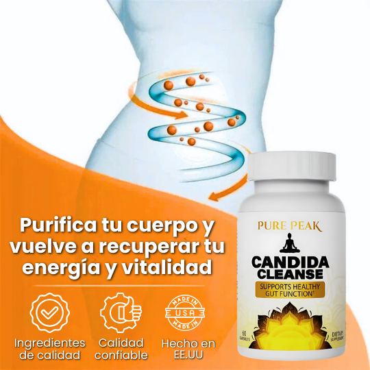 Suplemento Candida Cleanse 60 Capsulas