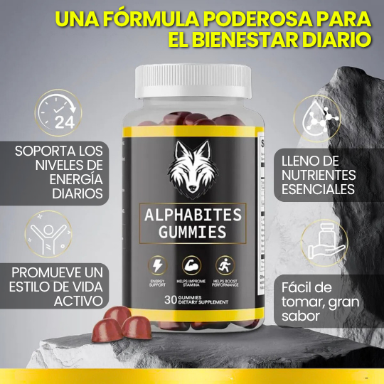Suplemento Alpha Bites Oxido 30 Gomas