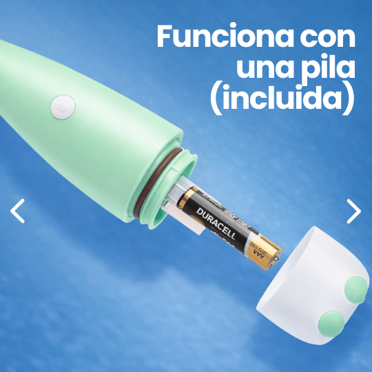 Cepillo Dental Eléctrico para Bebé con Cabezal Suave