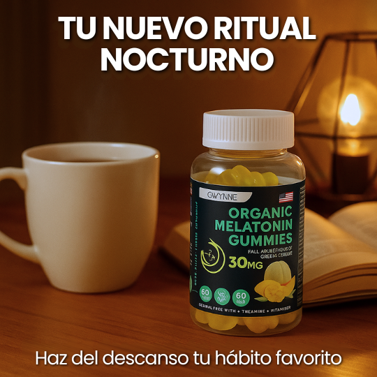 Gomitas de Melatonina Premium - 30 mg cada gomita - ¡Duerme Rápido y Profundo!