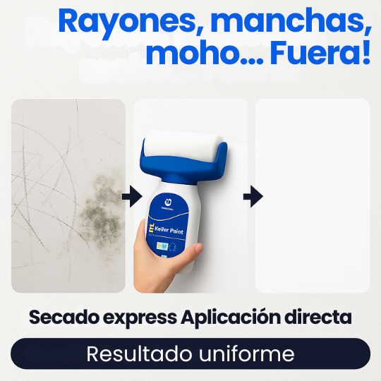 Rodillo pintura reparacion de pared 500g