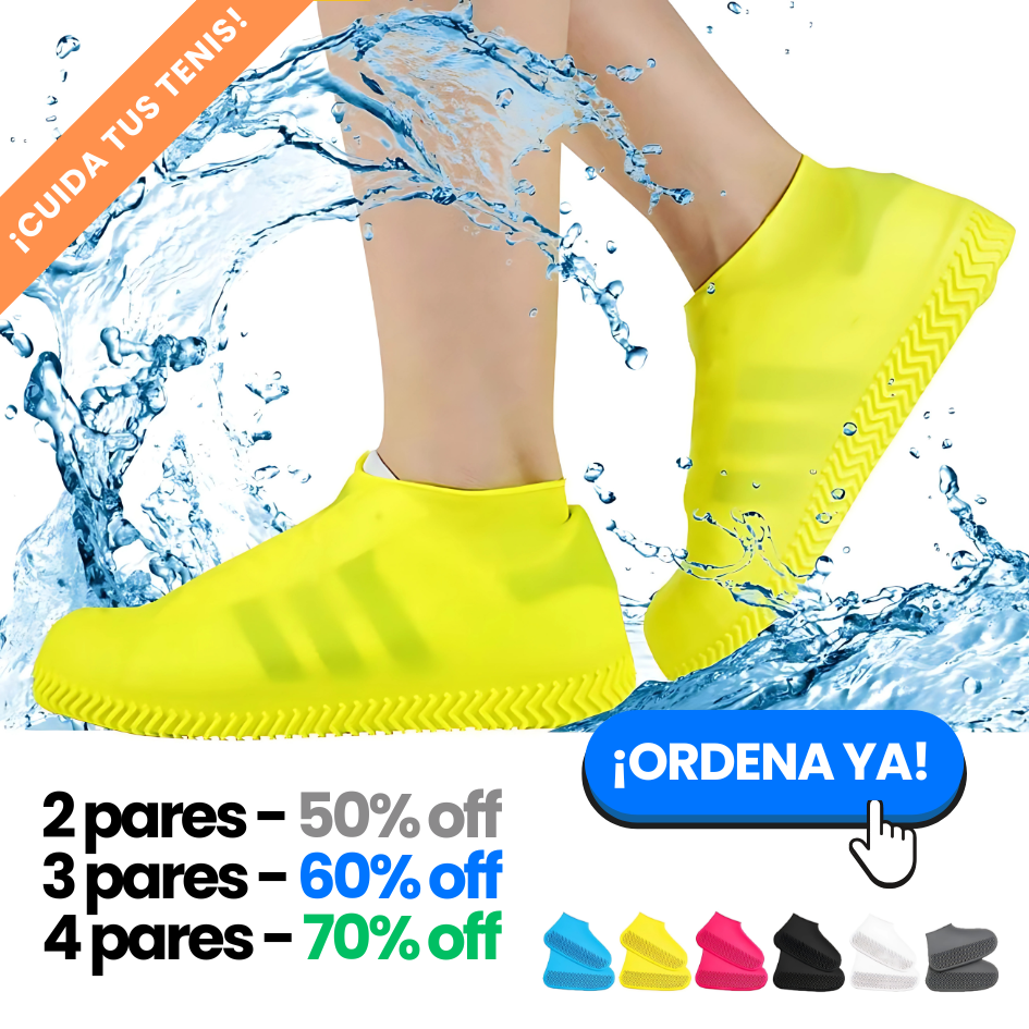 Fundas Impermeables para Calzado - Unitalla y Unisex (Colores al azar)