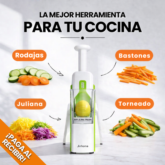 Cortador Multifuncional para Rebanar y Cortar Verduras - Sin Cortes en las Manos