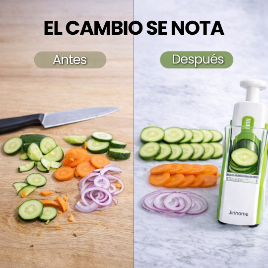 Cortador Multifuncional para Rebanar y Cortar Verduras - Sin Cortes en las Manos