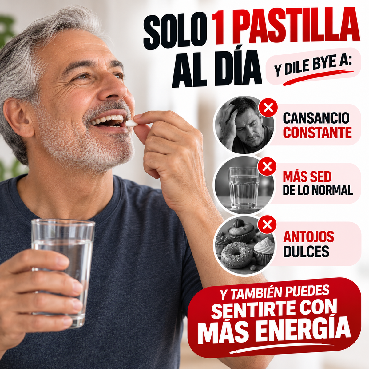 Suplemento para Control y Balance de Azúcar en sangre con 20 Ingredientes Activos - Fórmula Avanzada