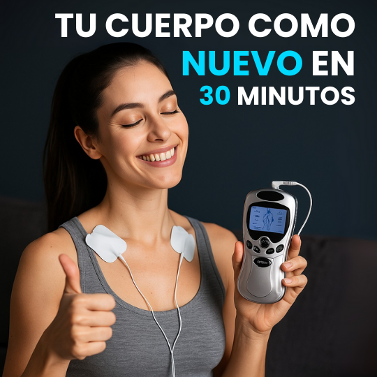 Electroestimulador Muscular de 4 Electródos